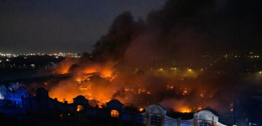 Potężny pożar w Gdańsku. Zniszczenia są ogromne