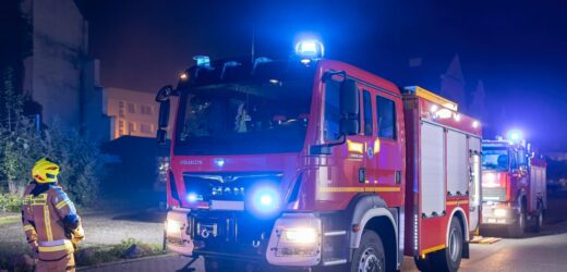 Nocny pożar w Częstochowie. Ewakuowano 13 osób, jedna jest ranna