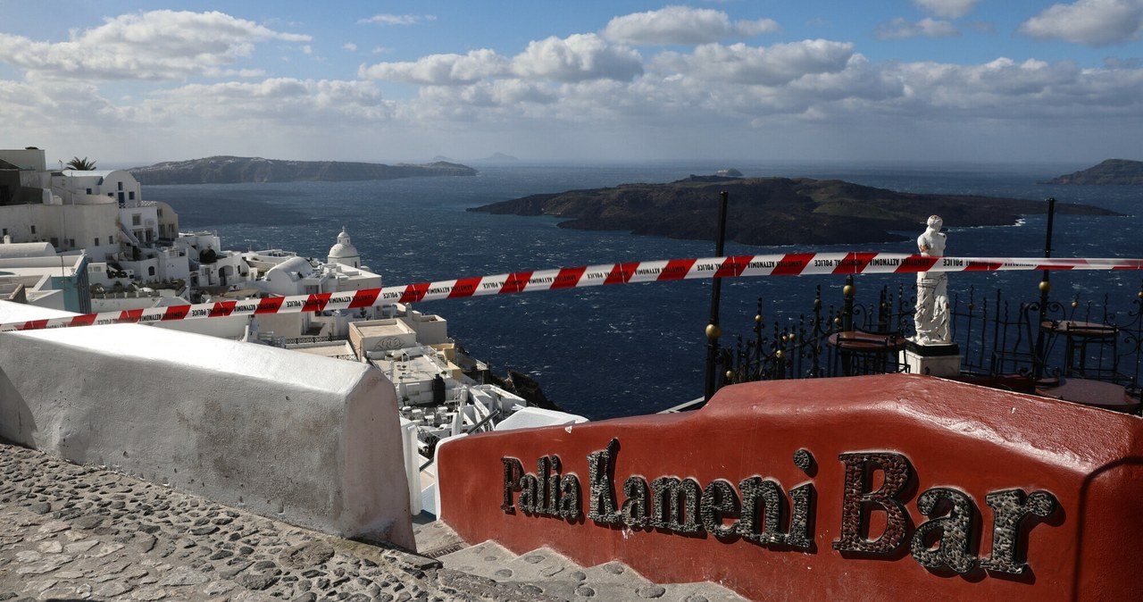 Niepokój budzi podmorski wulkan Kolumbo. Ekspert o sytuacji w rejonie Santorini