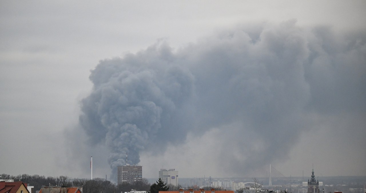Pożar w Gdańsku. Sprawdź, dokąd nawieje toksyczny dym