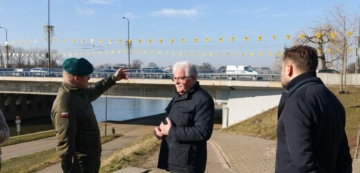 Remont mostu Grunwaldzkiego. Rekonesans wojsk inżynieryjnych