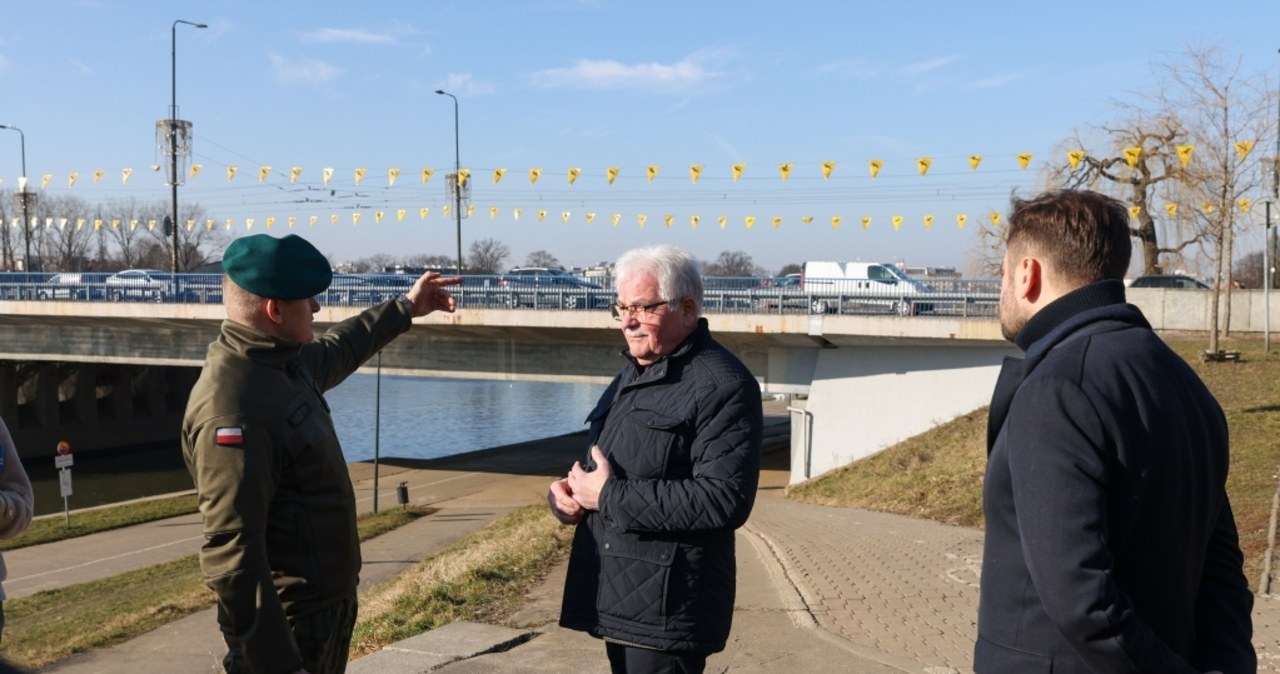 Remont mostu Grunwaldzkiego. Rekonesans wojsk inżynieryjnych