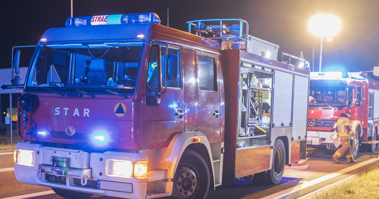 Groźny pożar w Krośnie Odrzańskim. Trwa dogaszanie