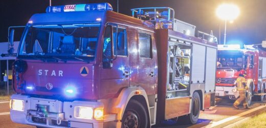 Groźny pożar w Krośnie Odrzańskim. 20 zastępów strażaków w akcji