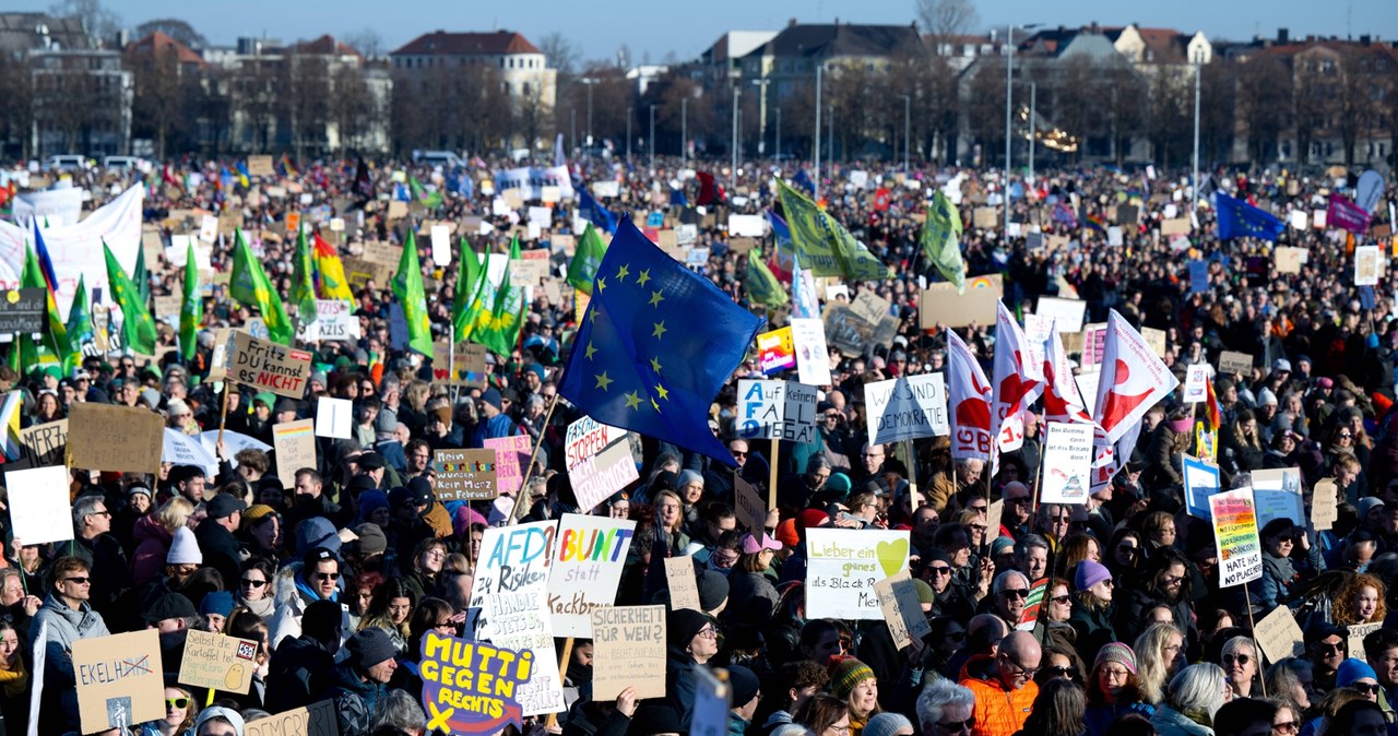Wielki protest w Monachium przeciw AfD. 160 tys. uczestników