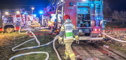Dwie osoby nie żyją. Tragiczny pożar w Kujawsko-Pomorskiem