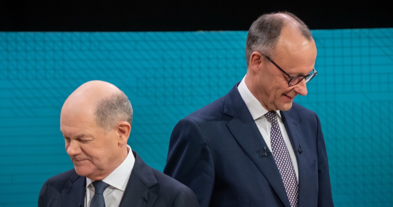 Scholz kontra Merz. Polski wątek w debacie rywali o fotel kanclerza