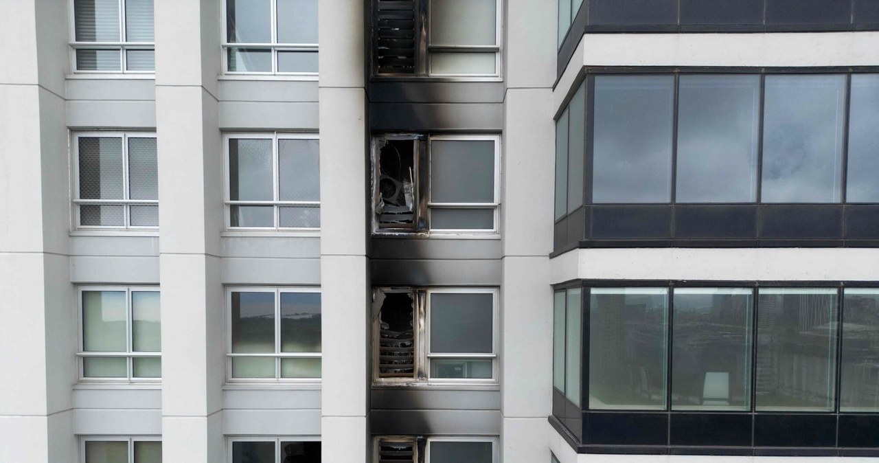 Ogień rozprzestrzeniał się błyskawicznie. Pożar wieżowca w Buenos Aires