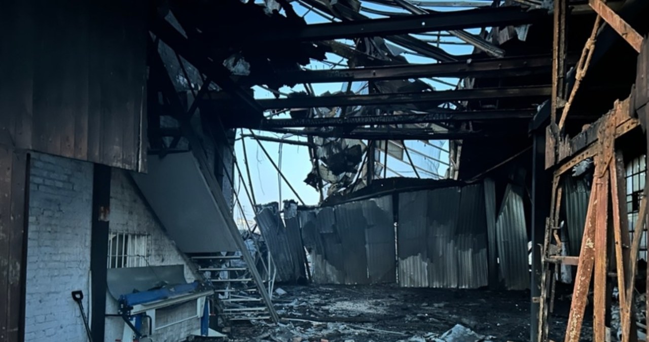 Gigantyczny pożar w Gdańsku. Oględziny pogorzeliska