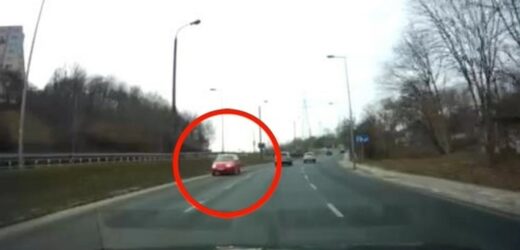 Jechał pod prąd w centrum miasta. Może zapłacić do 30 tys. zł kary