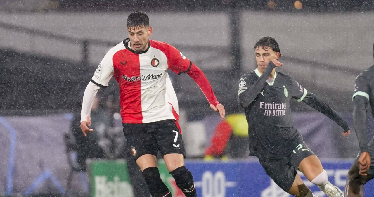 Feyenoord pokonał Milan w Lidze Mistrzów. 90 minut Modera