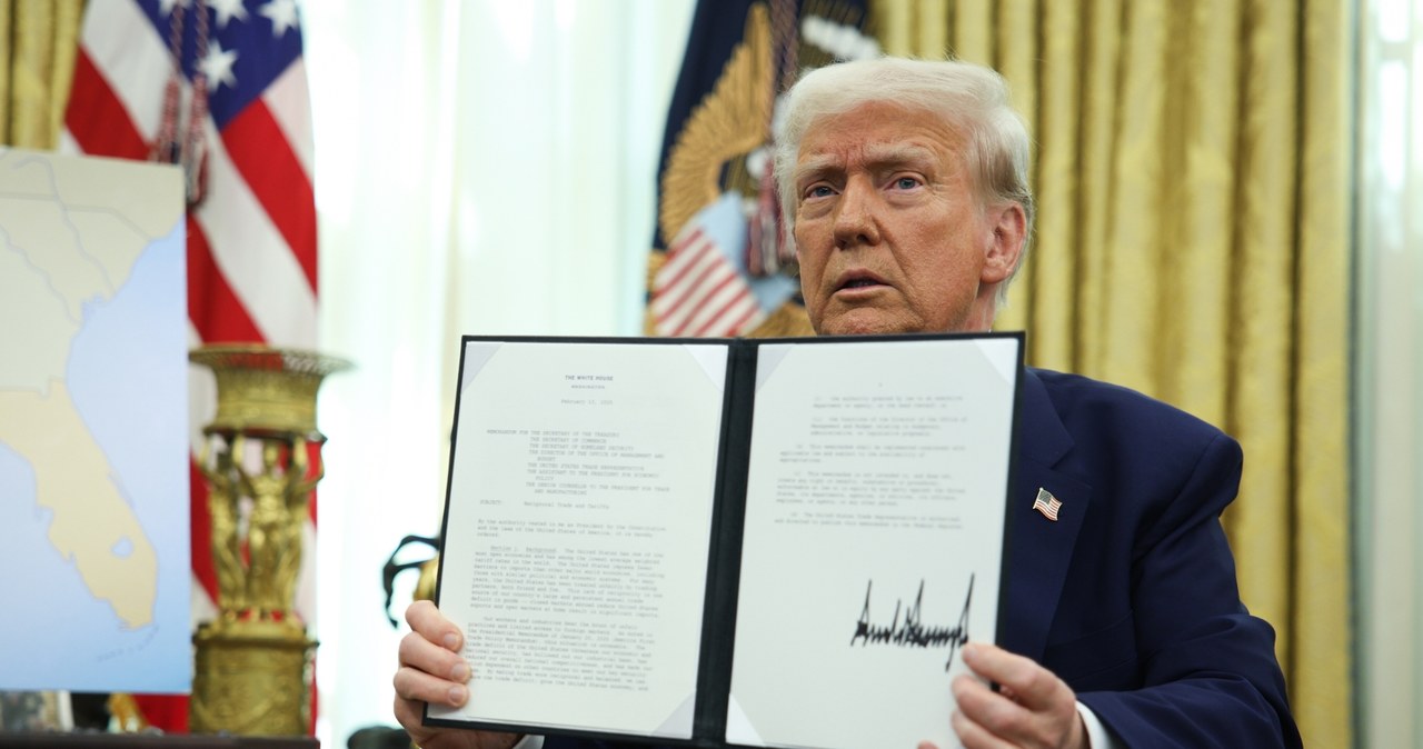 Ofensywa celna Trumpa. Prezydent podpisuje dokument dla „równych warunków gry”