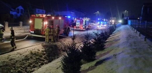 Mieszkańcy ewakuowani z powodu awarii gazociągu w Przeciszowie wrócili do domów