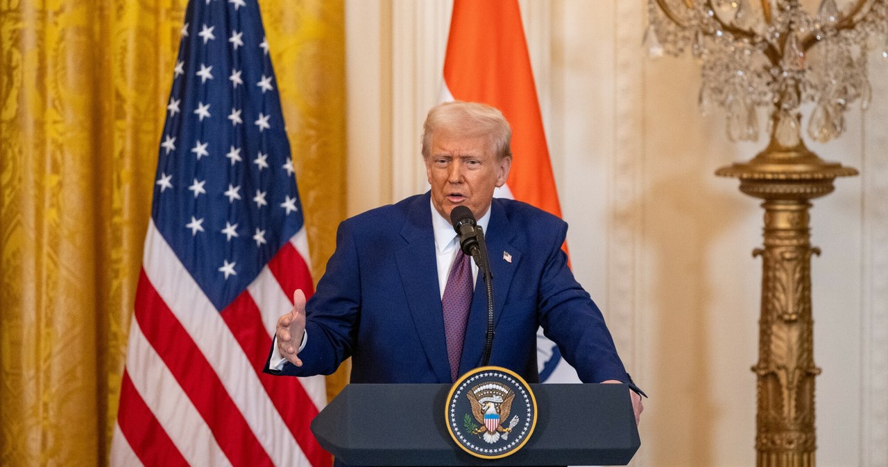 Trump komentuje przemówienie Vance’a i podpisuje dokumenty dot. ropy i gazu