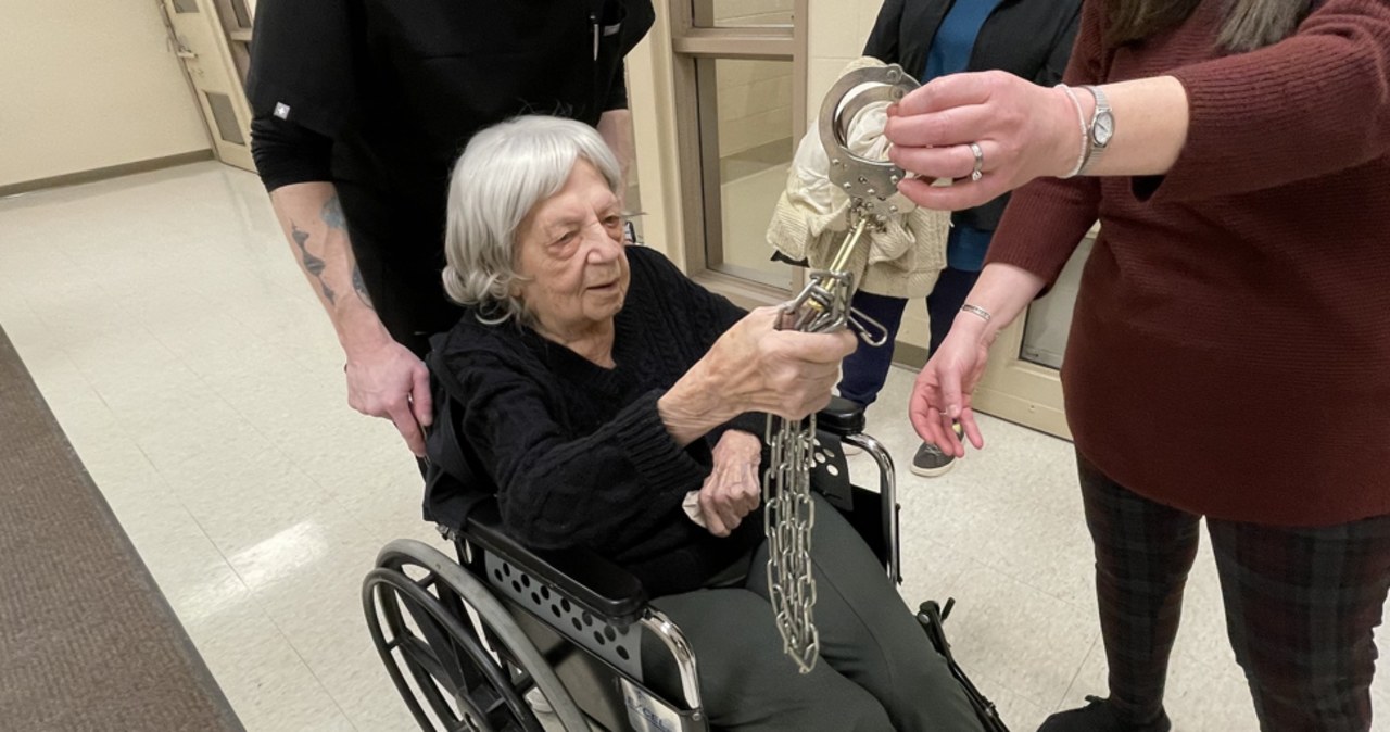 Znalazła się w więzieniu na własne życzenie. Ma 104 lata