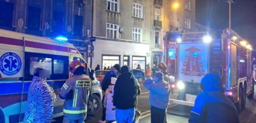 ​Pożar mieszkania w centrum Bielska-Białej. 5 osób w szpitalu, w tym dzieci