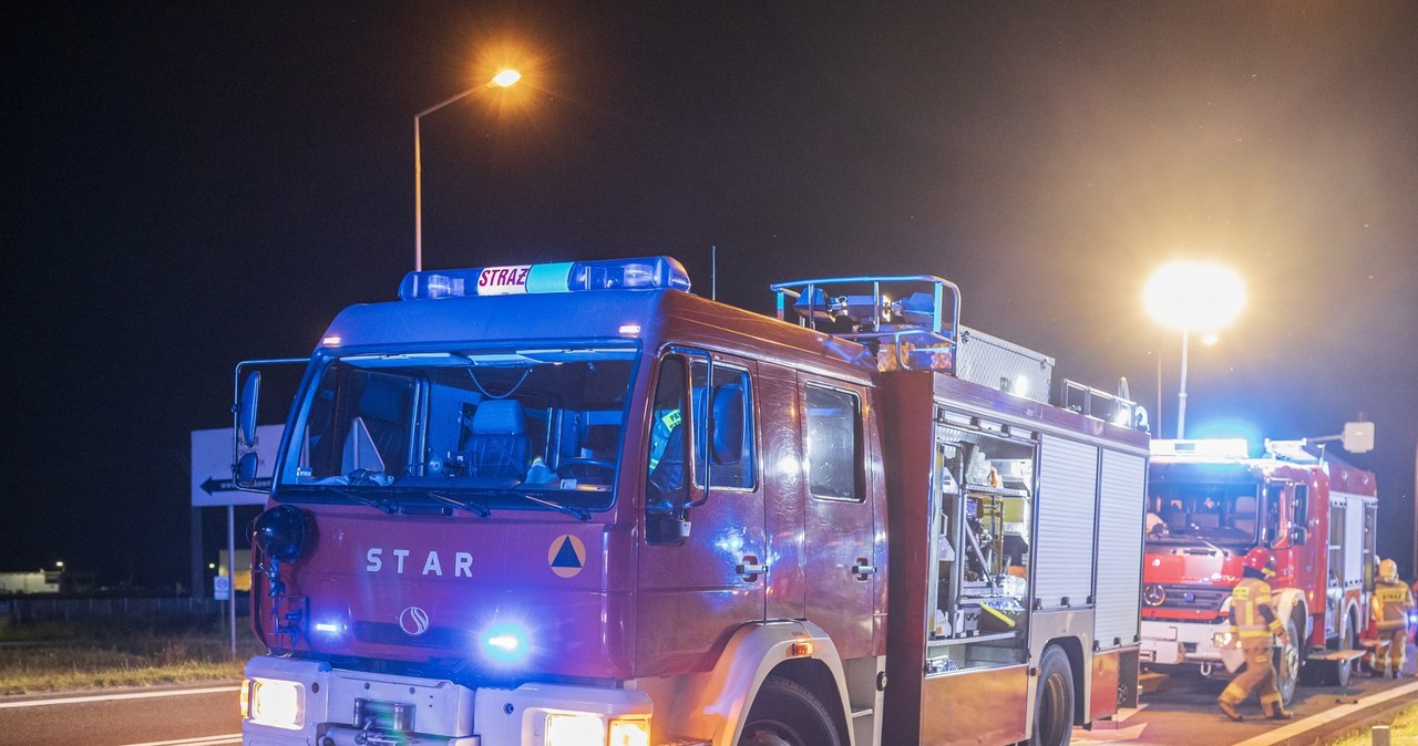 Pożar w śląskich Krzepicach. Jedna osoba poszkodowana