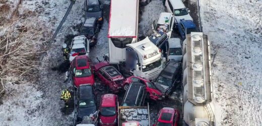 Karambol 100 pojazdów. Szwedzka policja wszczyna dochodzenie