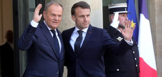 Tusk po spotkaniu w Paryżu: Tym nie będziemy już zagrożeni