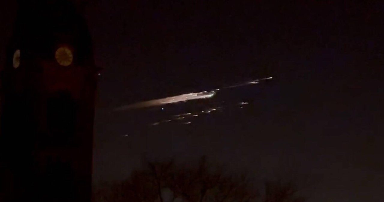 Rakieta Falcon 9 płonęła nad Polską. Jest komunikat Polskiej Agencji Kosmicznej