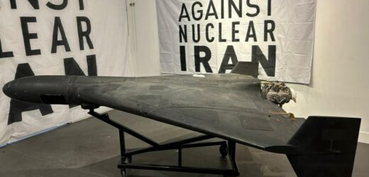 Z ukraińskiego frontu do USA. Sikorski pokazuje irańskiego drona