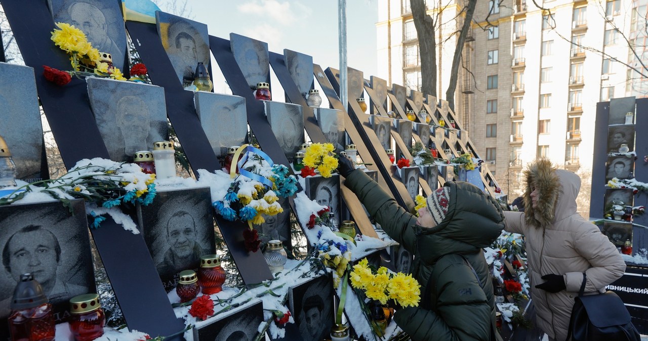 „Jakbyś żył i nie żył jednocześnie”. Bliscy zaginionych żołnierzy manifestowali w Kijowie