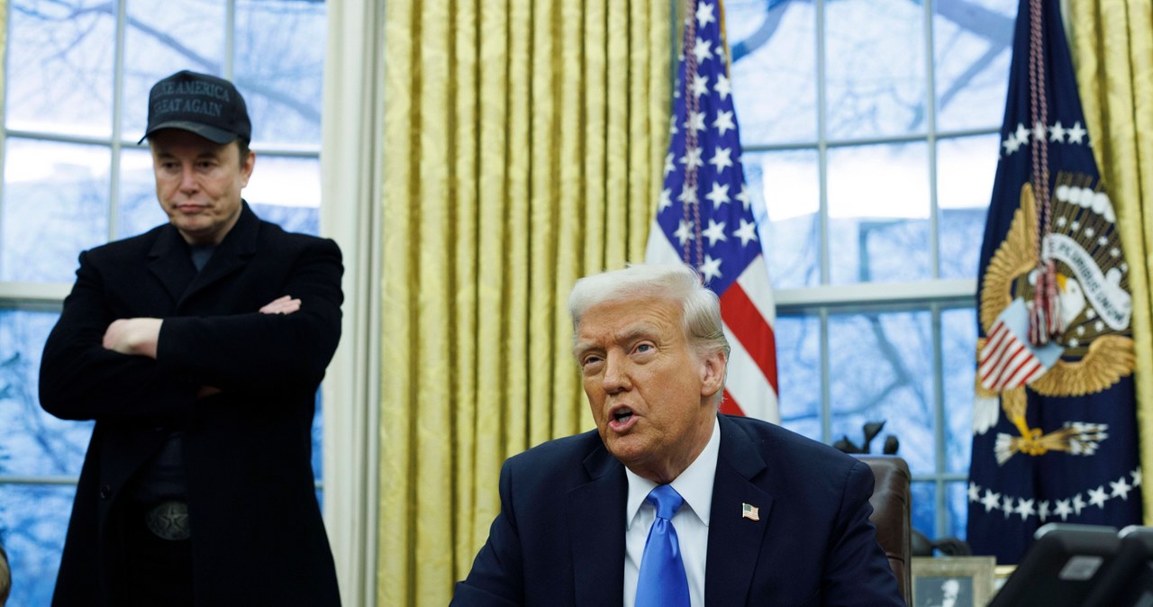 Trump o Musku: Chcę, by działał bardziej agresywnie