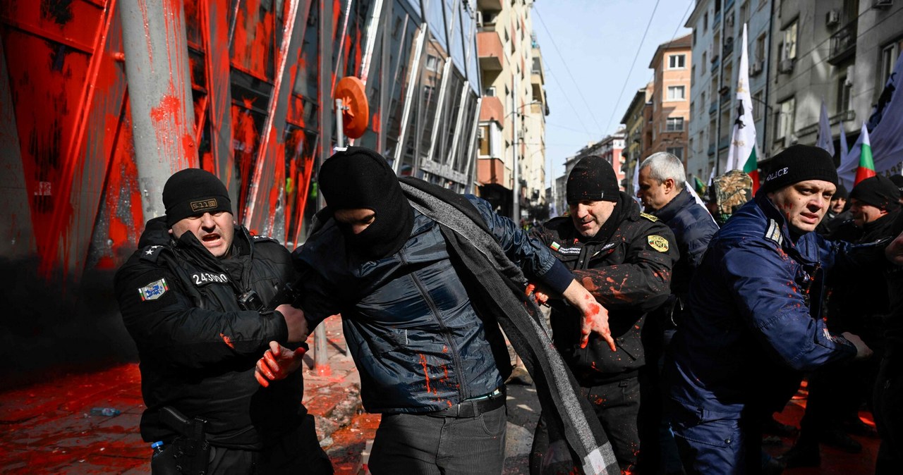 Oni nie chcą euro. Atak prorosyjskich demonstrantów w jednym z europejskich miast