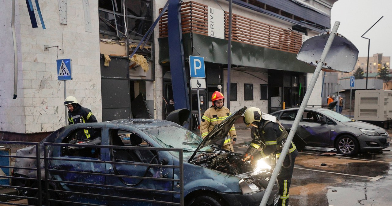 Nocny atak Rosji na Ukrainę, ucierpiał Kijów. Korespondencja RMF FM