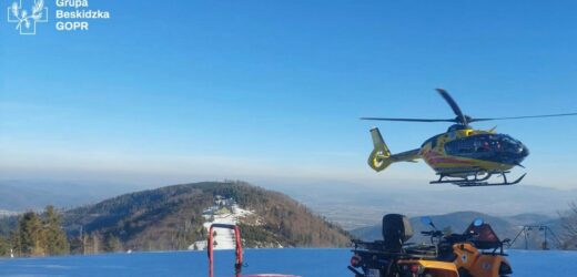 Nie żyje mężczyzna znaleziony na szlaku w Beskidach