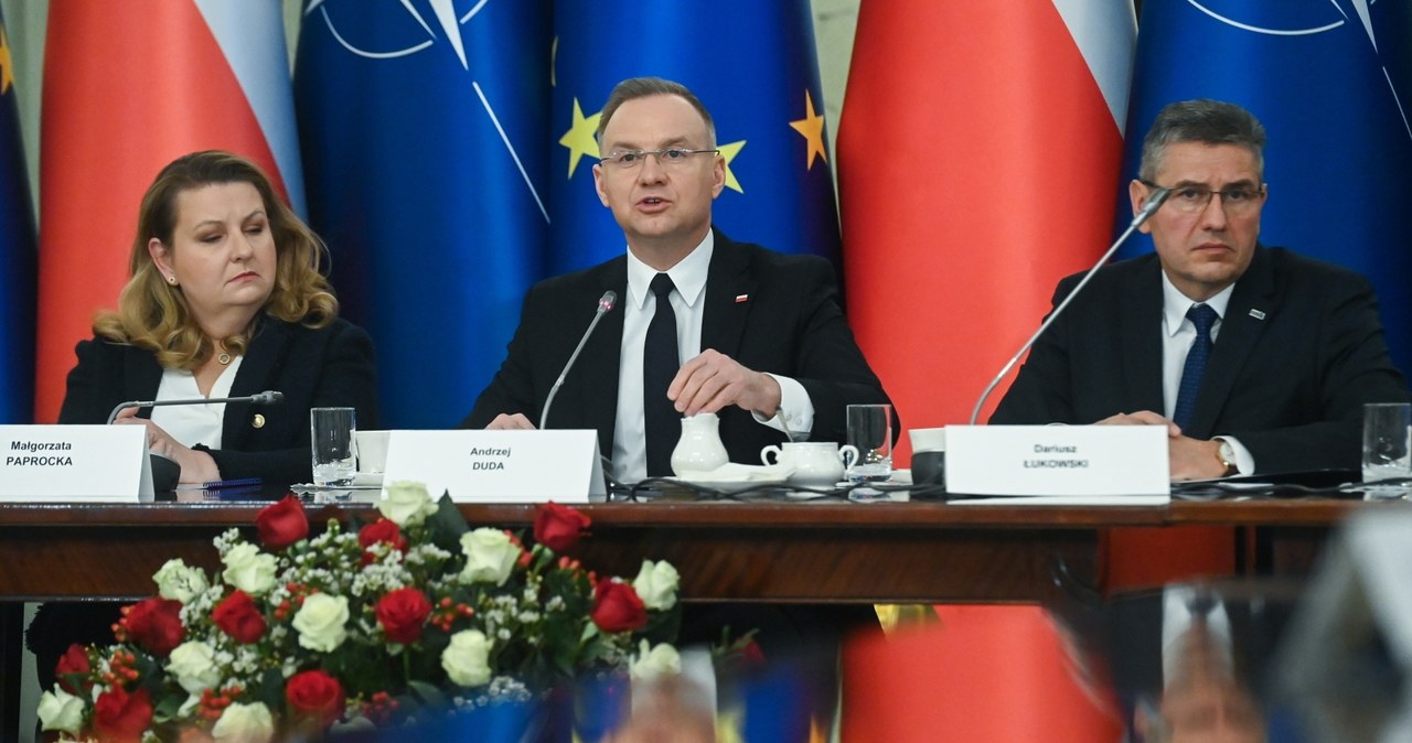 Duda na posiedzeniu RBN: Pojawiły się perspektywy na zakończenie wojny