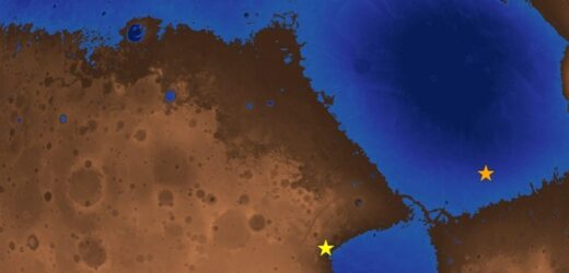 A gdyby tak na plażę na Marsa?