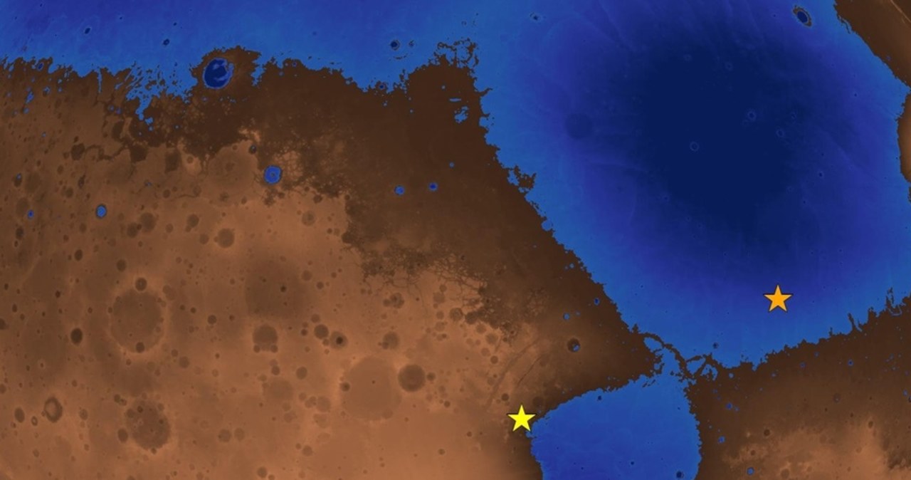 A gdyby tak na plażę na Marsa?