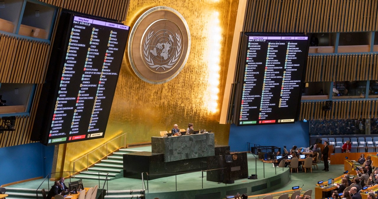 Sprzeciw USA i polskie poprawki. ONZ przyjęło rezolucje ws. wojny w Ukrainie